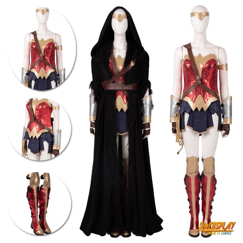 Wonder Woman 1984 Costume Diana Prince Cosplay Suit Top Level