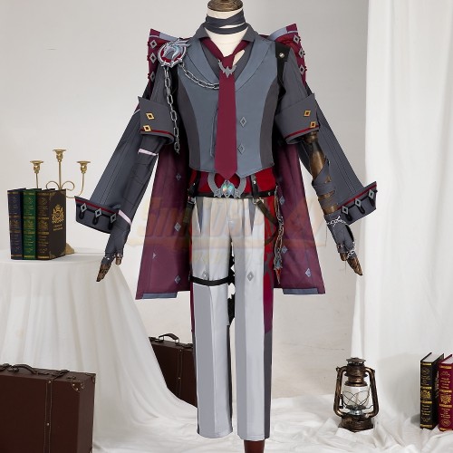 Genshin Impact Wriothesley Cosplay Suit Costume V2