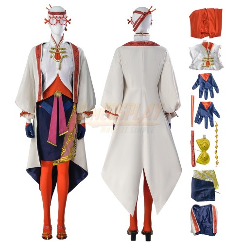Zelda Purah Costume Tears Of The Kingdom Cosplay Suit Top Level