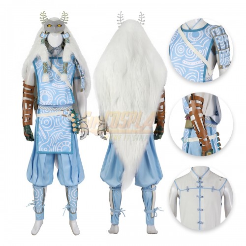 Zelda Totk Link Mystic Armor Set Cosplay Costume Suit
