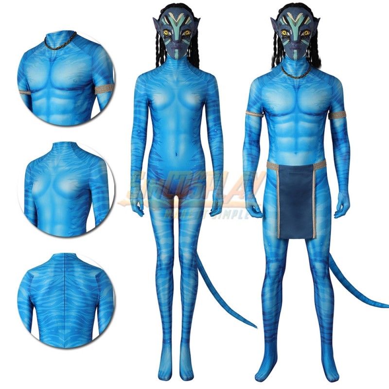 Tub serve Mentor Avatar Cosplay Costumes Avatar The Way of Water Spandex Halloween Suit