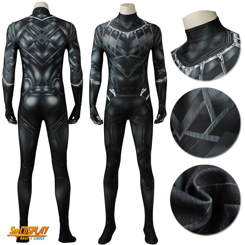 Civil War T'Challa Black Panther Cosplay Costume Jumpsuit For Kid - Best  Profession Cosplay Costumes Online Shop