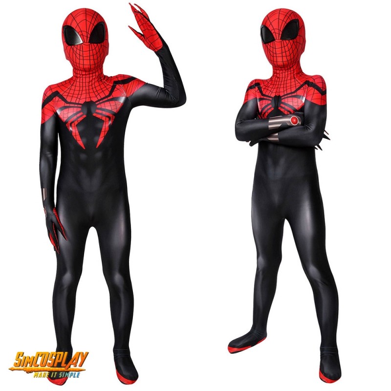Kids Superior Spider-man Suit Spandex Cosplay Costume SKD19017