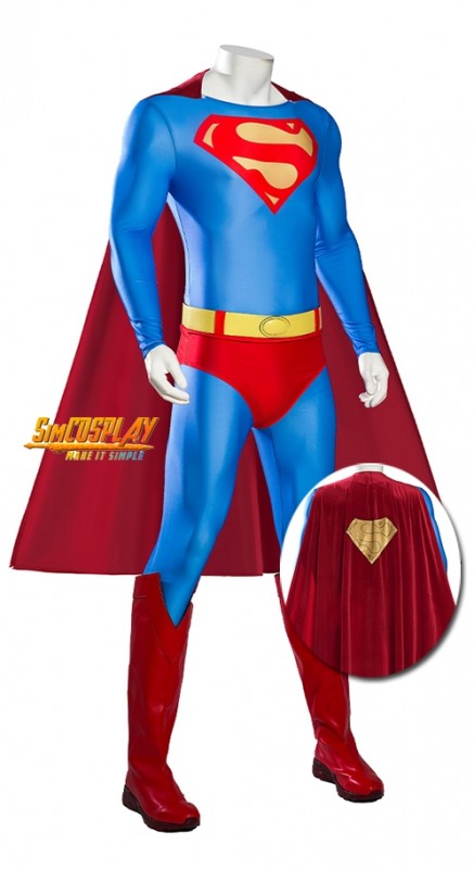 Lot # 406 : SUPERMAN FRANCHISE (1978-1987) - Superman's (Christopher Reeve)  Complete Costume