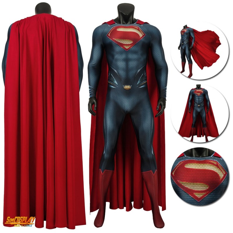 Man of Steel Superman Cosplay Costume - Cosrea Cosplay