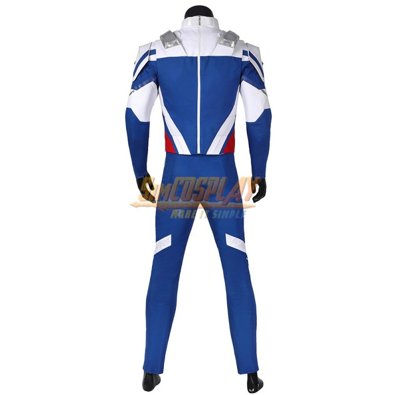The Falcon Cosplay Costumes Classic Blue Edition Custom Size Supported