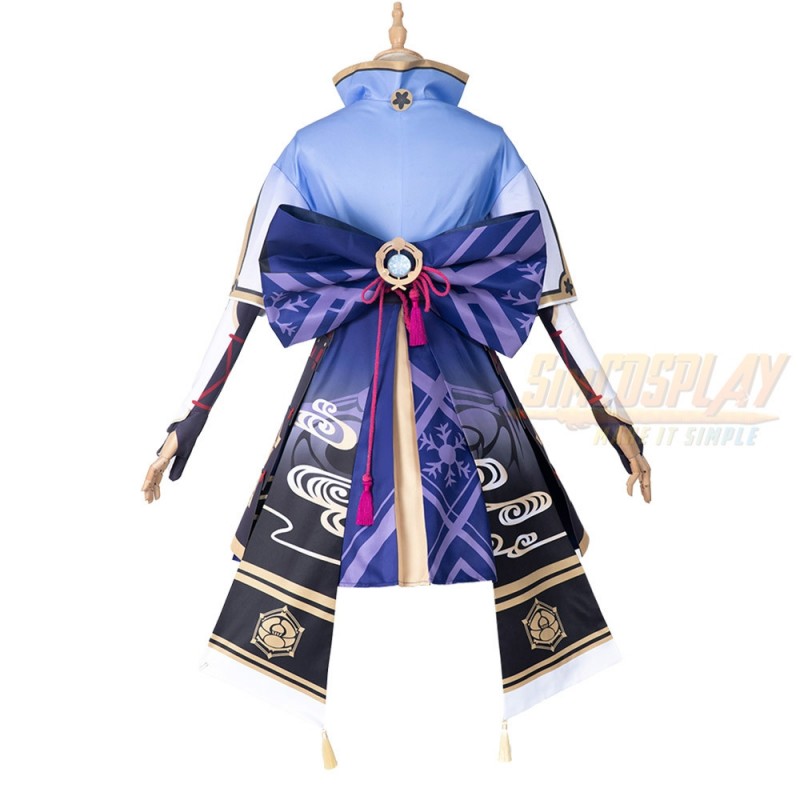 Genshin Impact Ayaka Cosplay Costume High Detailed Cosplay Suit