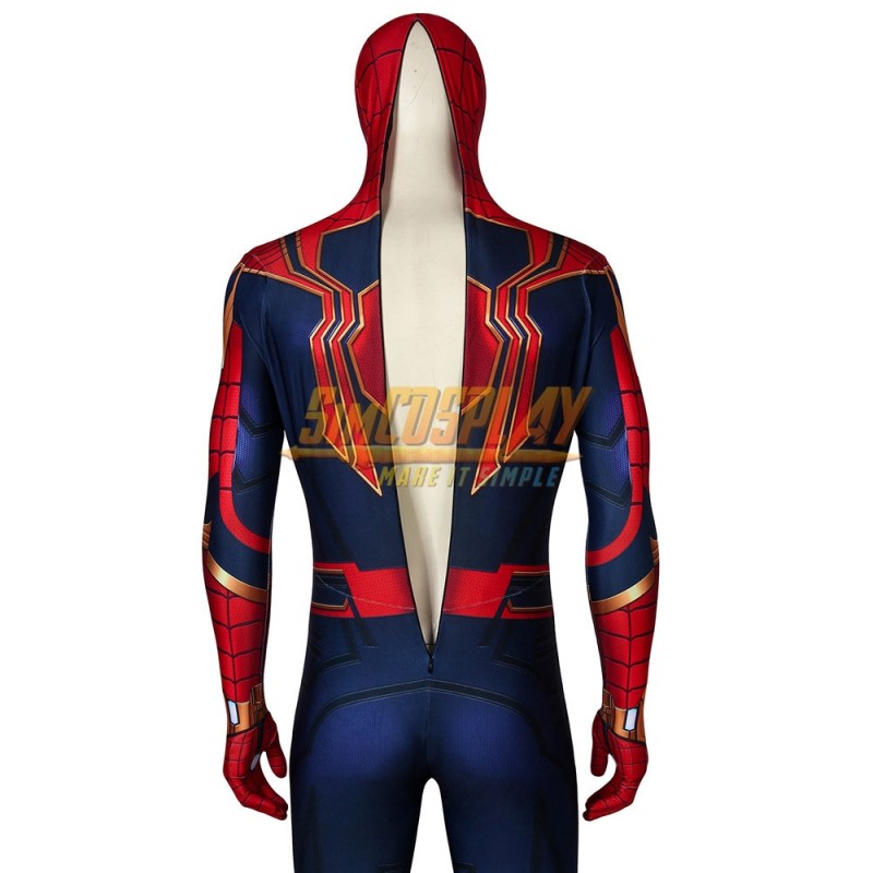 Iron Spiderman Cosplay Suit Endgame Spider-man Costume Ver.2