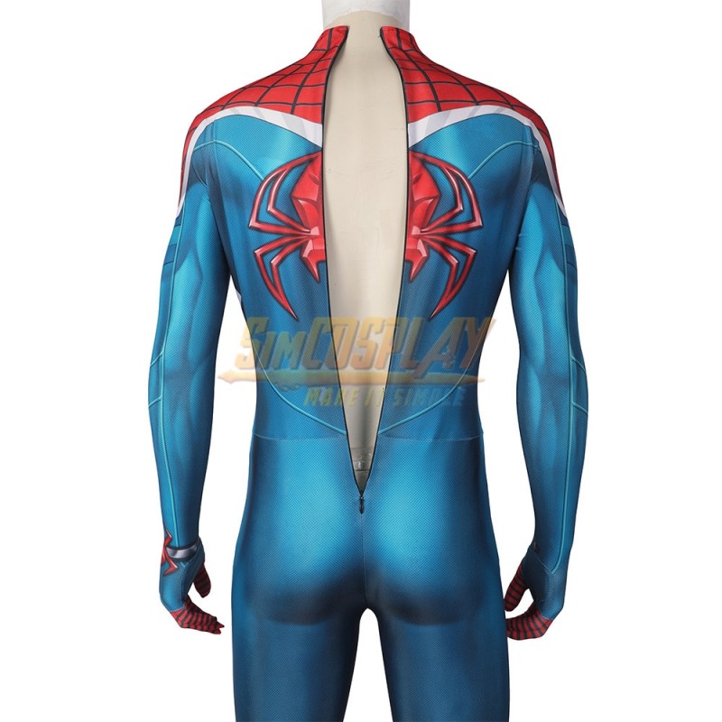 Spider-UK William Braddock Cosplay Costume Spiderman Suit