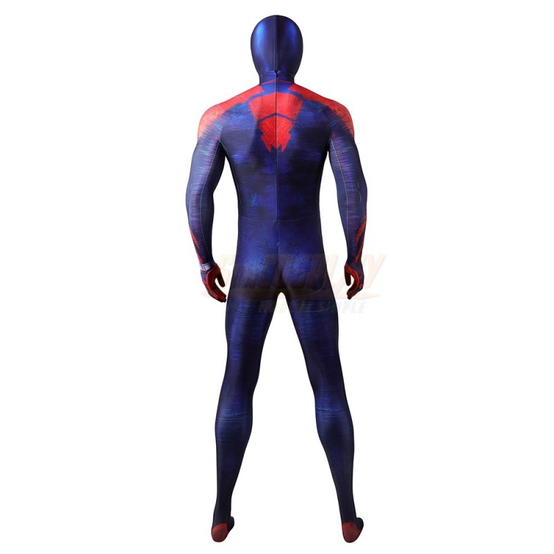 Spider-Man 2099 Miguel O'Hara Cosplay Costume Across The Spider-Verse ...