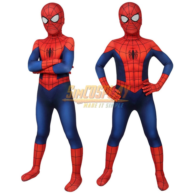 Kids Ultimate Spider-Man Cosplay Costume Classic Ultimate Spiderman Suit