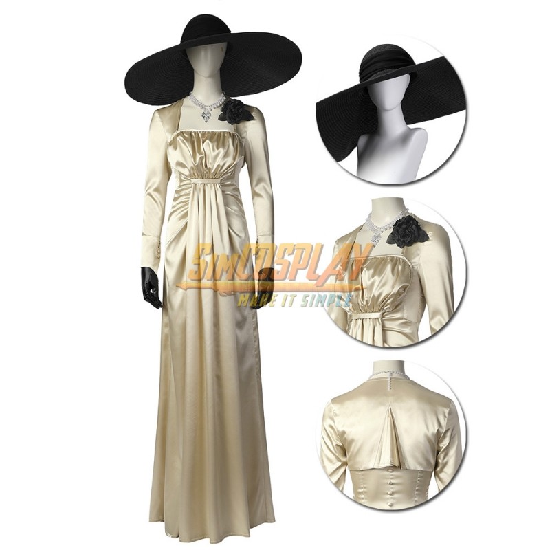 Lady Dimitrescu Cosplay Costume Resident Evil Village Cosplay Suit Ver.2