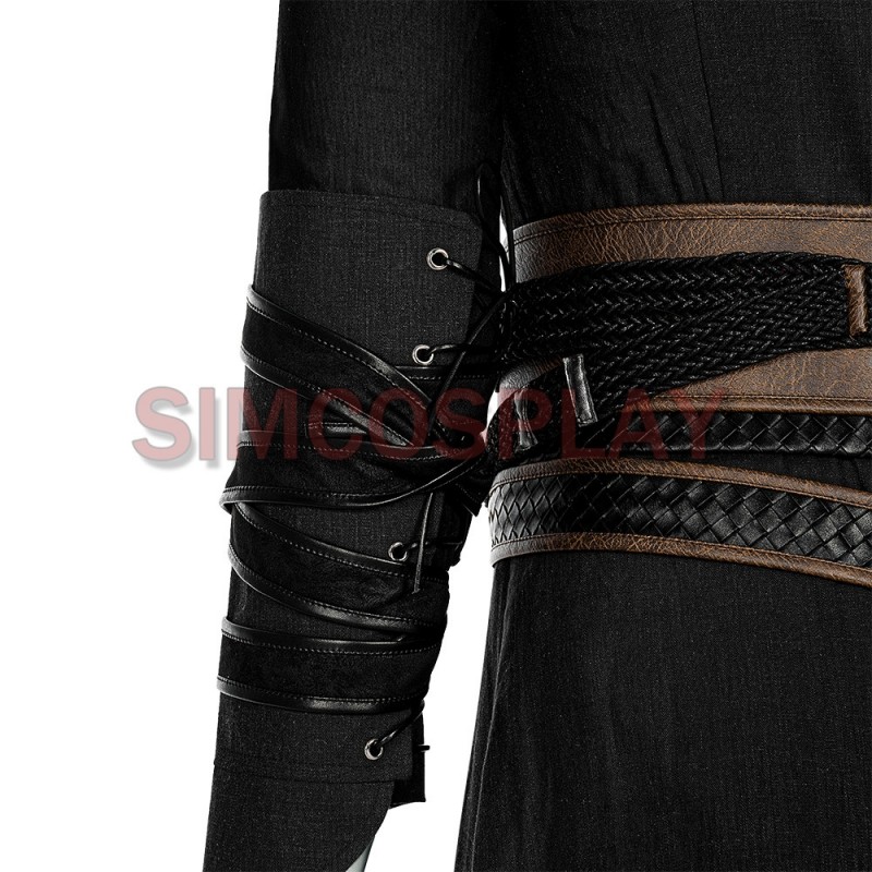 Evil Doctor Strange Cosplay Costume Multiverse of Madness Pure Black ...