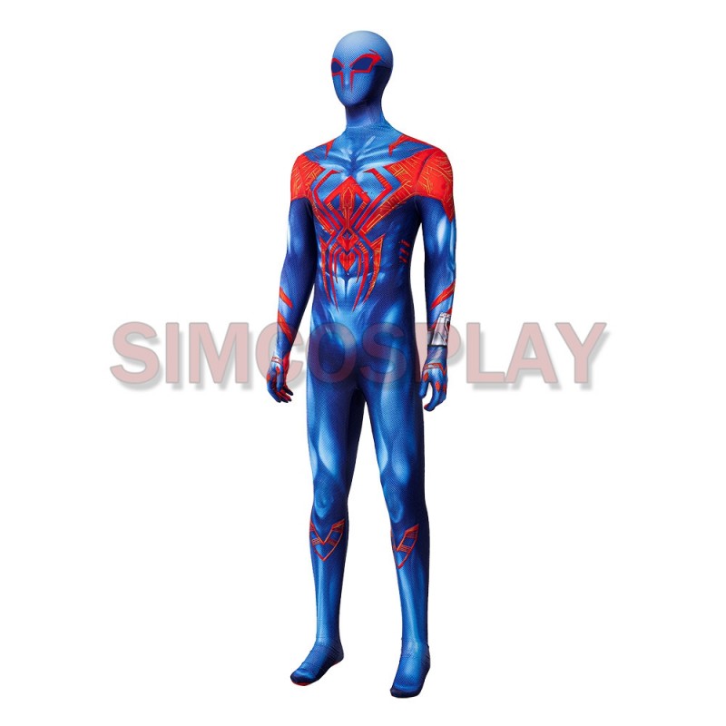Spider-man 2099 Blue Spider Cosplay Suit Across the Spider-Verse Edition