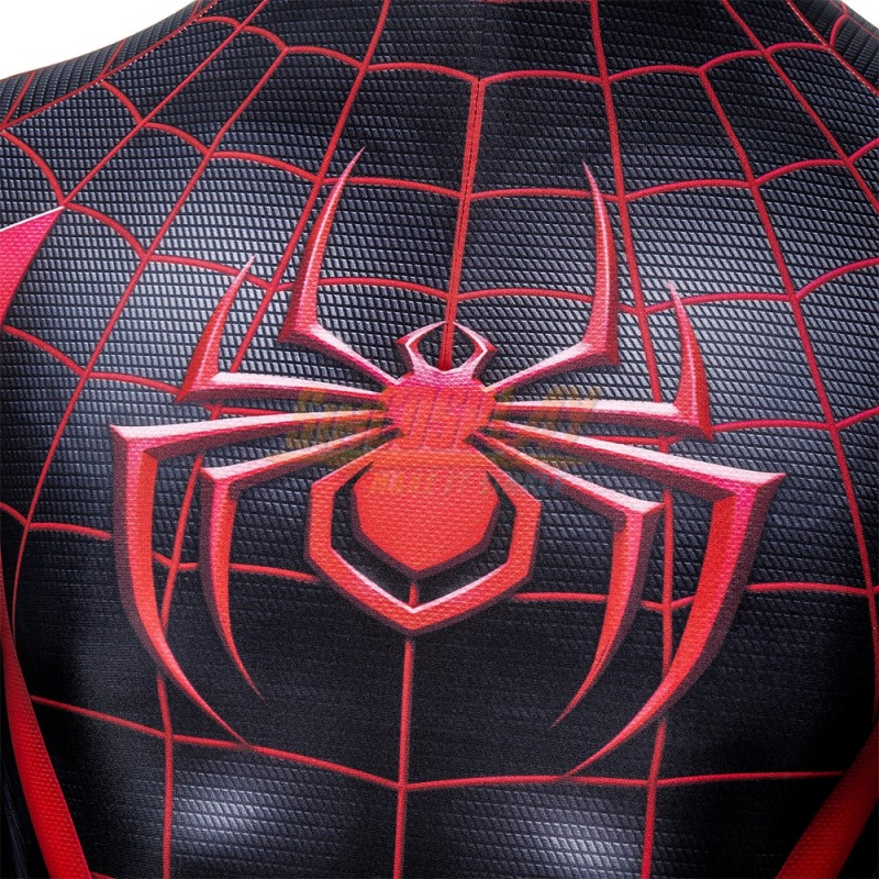Spiderman 2 PS5 Miles Morales Cosplay Costumes HD Printed