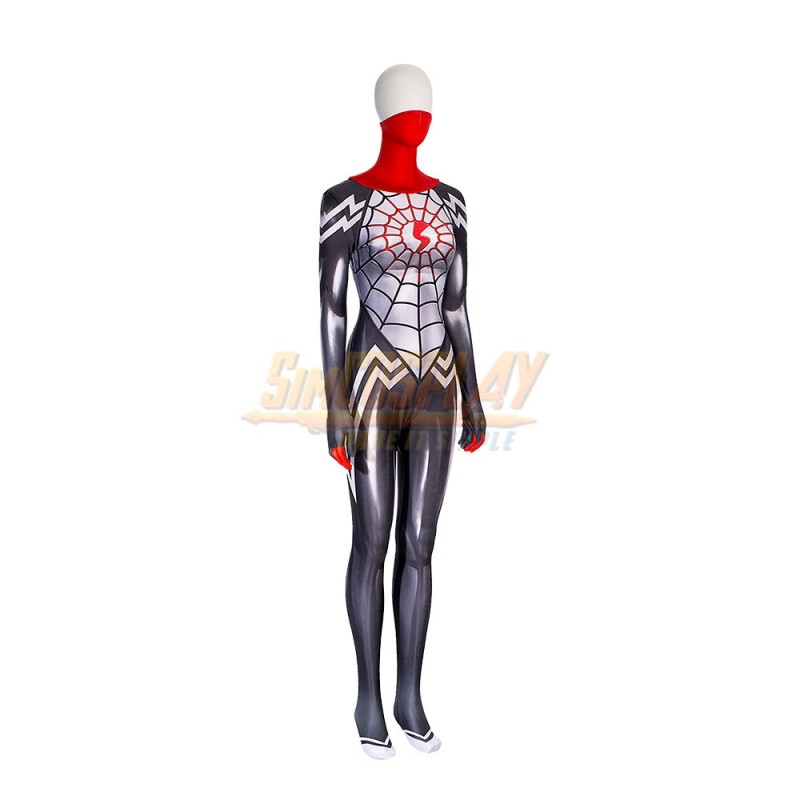 Silk Cindy Moon Spider Woman Cosplay Costumes SimCosplay
