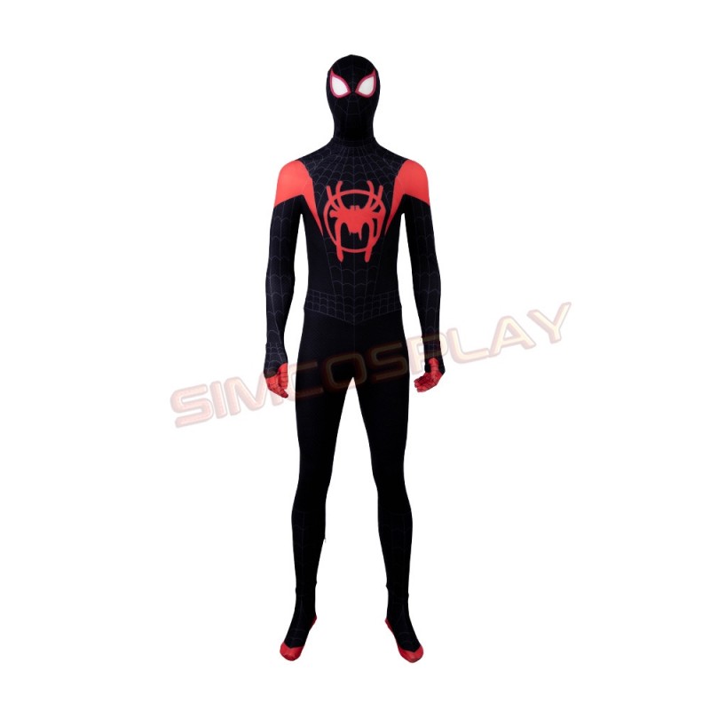 Miles Morales Ultimate Spider-man Cosplay Suit Spider Man Into The ...