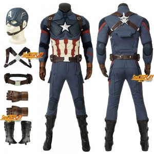 The Falcon and the Winter Soldier Cosplay Costume Captain America Fancy Dress