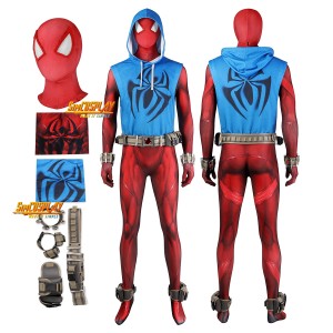 Buy QWEASZER Peter Parker Spiderman Costume Halloween Carnival Cosplay  Classic Spider-man Suit Lycra 3D Print Fancy Dress Party Movie Costume  Props,Red-150～159cm Online at desertcartINDIA