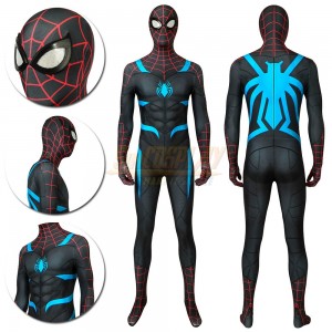 Spider-Man Peter Parker Printed Cosplay Suit Into the Spider-Verse ...