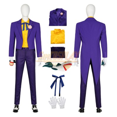 1992 Jack Napier Purple Cosplay Costume The Classic Comic Cosplay Edition