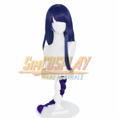 Genshin Impact The Raiden Shogun Cosplay Wigs V1