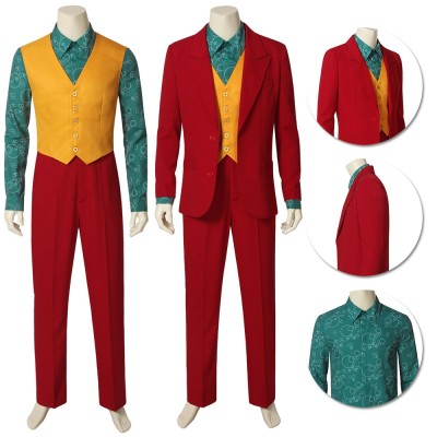 2019 Jack Napier Cosplay Costume Arthur Fleck Origin Cosplay Outfits