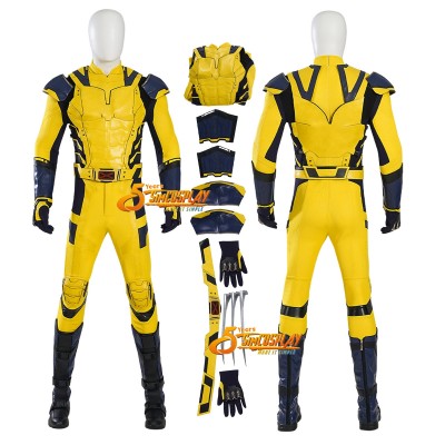 2024 Wolverine Logan Cosplay Costume Leather Suit
