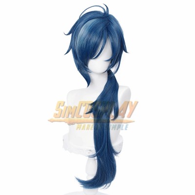 Genshin Impact Kaeya Cosplay Wigs Suit Top Level