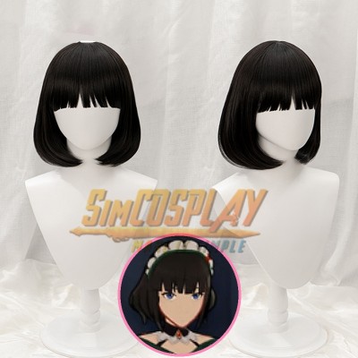 Genshin Impact Katheryne Cosplay Wigs Adventurers Guild Receptionist Wigs