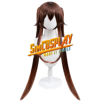 Genshin Impact Hu Tao Cosplay Wigs Suit Top Level