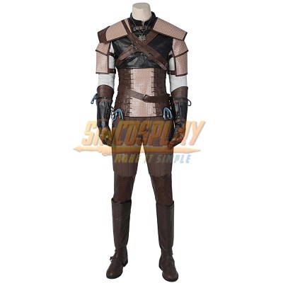 Witcher 3 Geralt Starting Kaer Morhen Armour Cosplay Costume