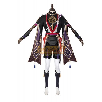 Genshin Impact Scaramouche Cosplay Costumes Top Level