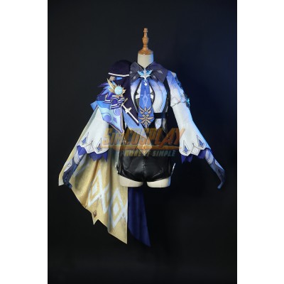 Genshin Impact Eula Cosplay Costumes Top Level