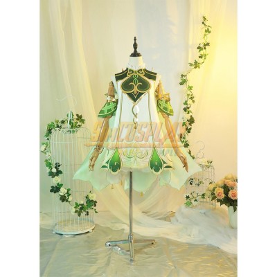 Genshin Impact Nahida Cosplay Costume Lesser Lord Kusanali Suit V2