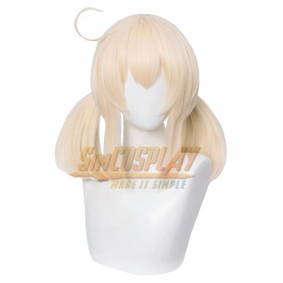 Genshin Klee Wigs Genshin Concert 2021 Klee Cosplay Wigs