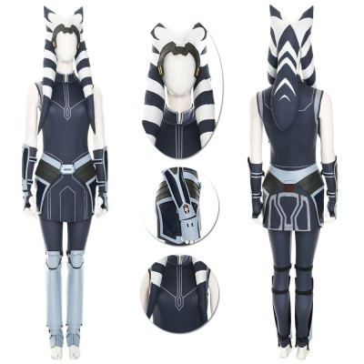 Ahsoka Tano Cosplay Costumes Star Wars Clone Wars Cosplay Suit Top Level