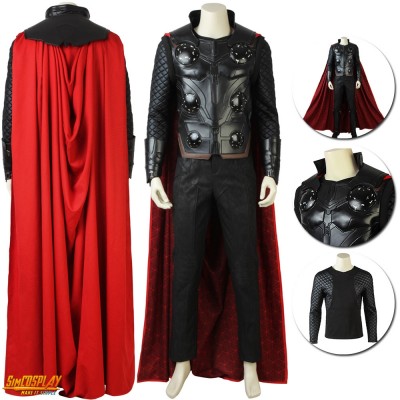 Avengers Thor Cosplay Costume Endgame Thor Odinson Suit Sac194107