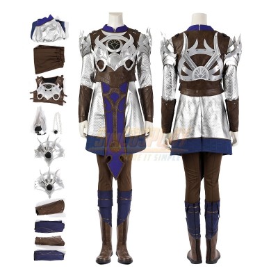BG3 Shadowheart Cosplay Costume Leather Suit Top Level