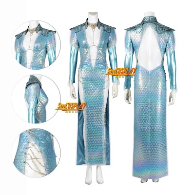 BG3 Wavemother's Fish Scale Robe Cosplay Costume