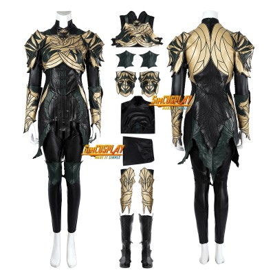  Top Level - BG3 Minthara Cosplay Costume Leather Suit