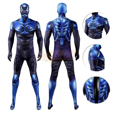 Blue Beetle Jaime Reyes HD Prineted Cosplay Halloween Costumes