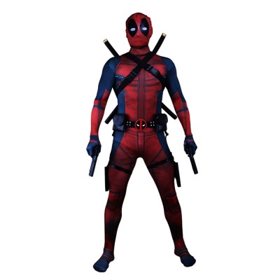 Deadpool Cosplay Costume Zentai Jumpsuit sim1204dzj