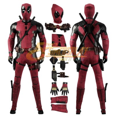 Ready To Ship Size M - Deadpool Wade Wilson Cosplay Costume