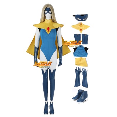 Blonde Blazer Cosplay Costume Mandy Cosplay Suit