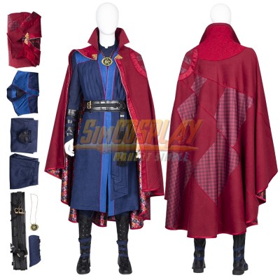 Doctor Strange Multiverse of Madness Cosplay Costumes Classic Suit