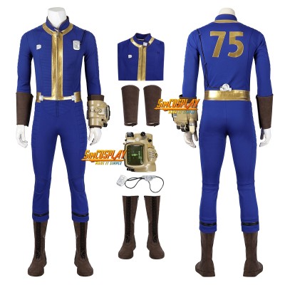 Vault Jumpsuit No. 75 Sheltersuit Cosplay Costume