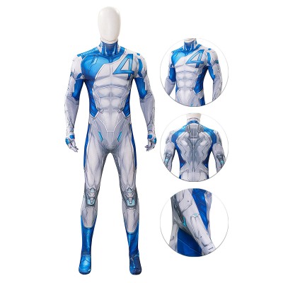 Fantastic Four Mister Fantastic Printed Suit Marvel Rivals Edition Costume