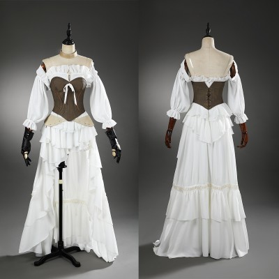 FF14 480HQ Ishgard Healing White Cosplay Costume