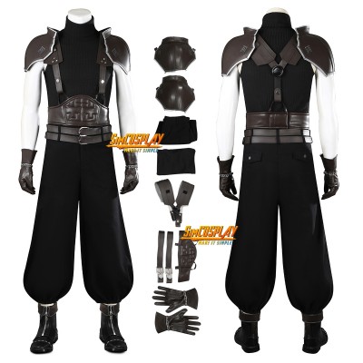 Final Fantasy VII Rebirth Zack Fair Cosplay Costume Top Level